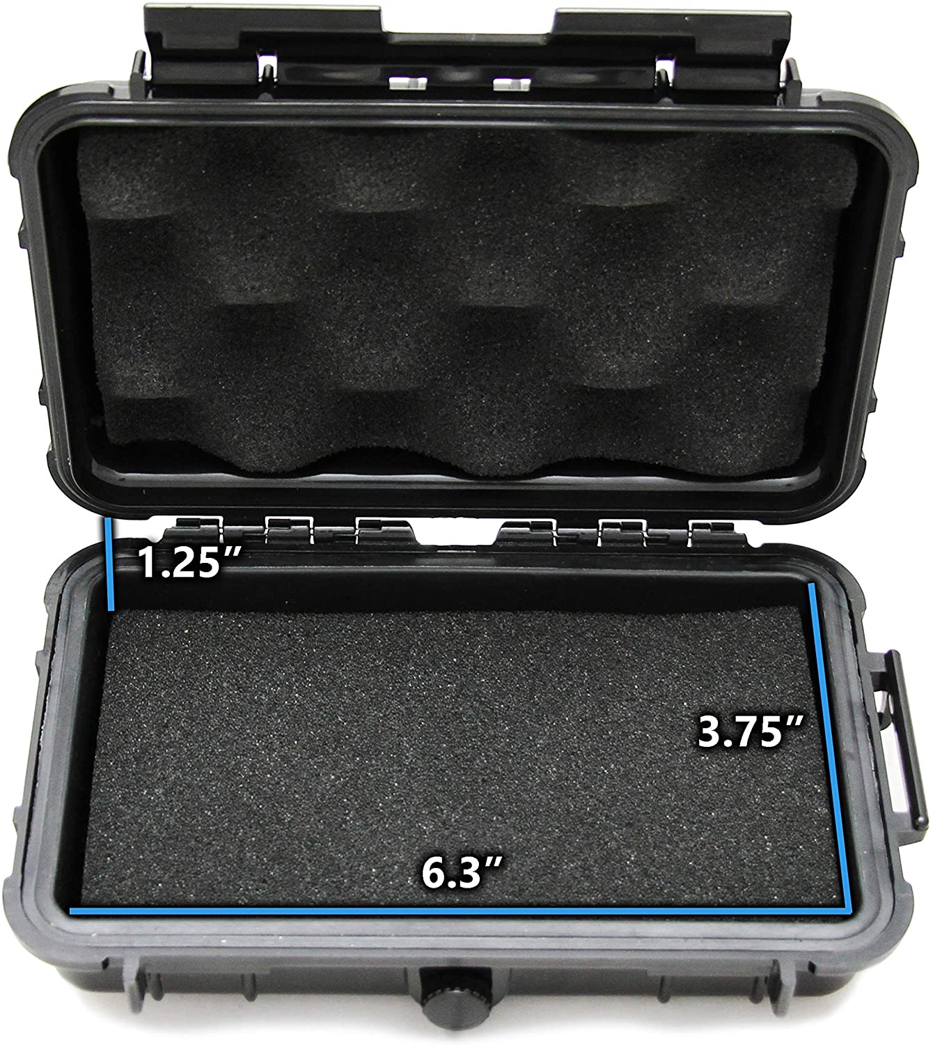 Waterproof External Hard Drive Travel Case Compatible with GTechnology GDrive Mobile 1tb, 2tb, 4tb USB 3.0 and USB C Portable Hard Drives
