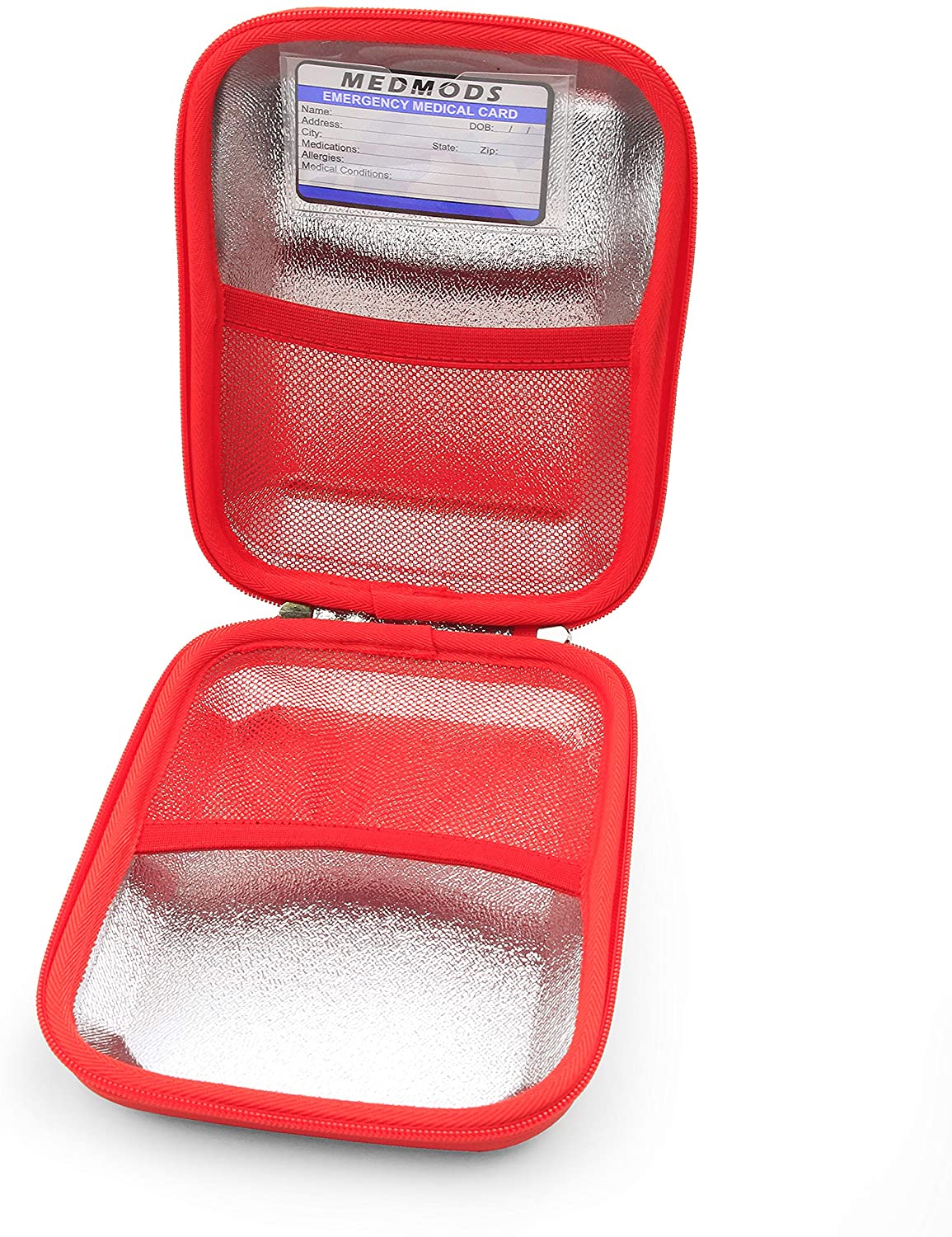 Insulated Asthma Inhaler Case Fits Inhaler Spacer for Kids or Adults, Mask, Epipen, Allergy Medicine and More - Includes CASE ONLY