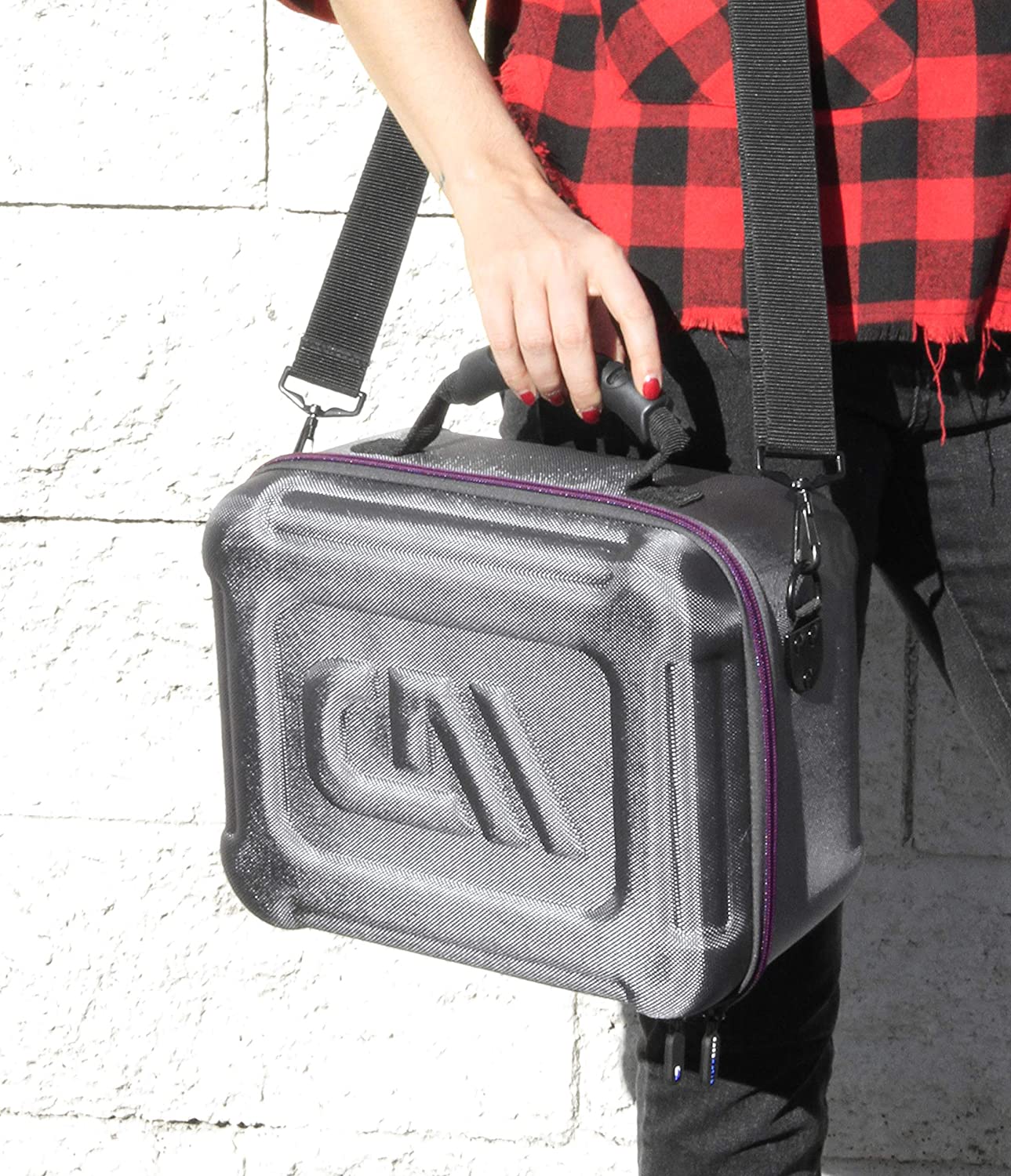 Nebulizer Carry Bag Compatible with Compressor Nebulizers by Drive Medical, Phillips Respironics InnoSpire, Pari Vois and More Up to 12”