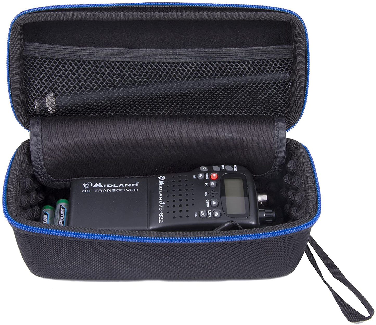 Radio Case Compatible with CB Radios Midland 75822, Uniden BC75XLT, Midland 75785 or Uniden BCD436HP CB 2 Way Radio, Must Remove Antennae