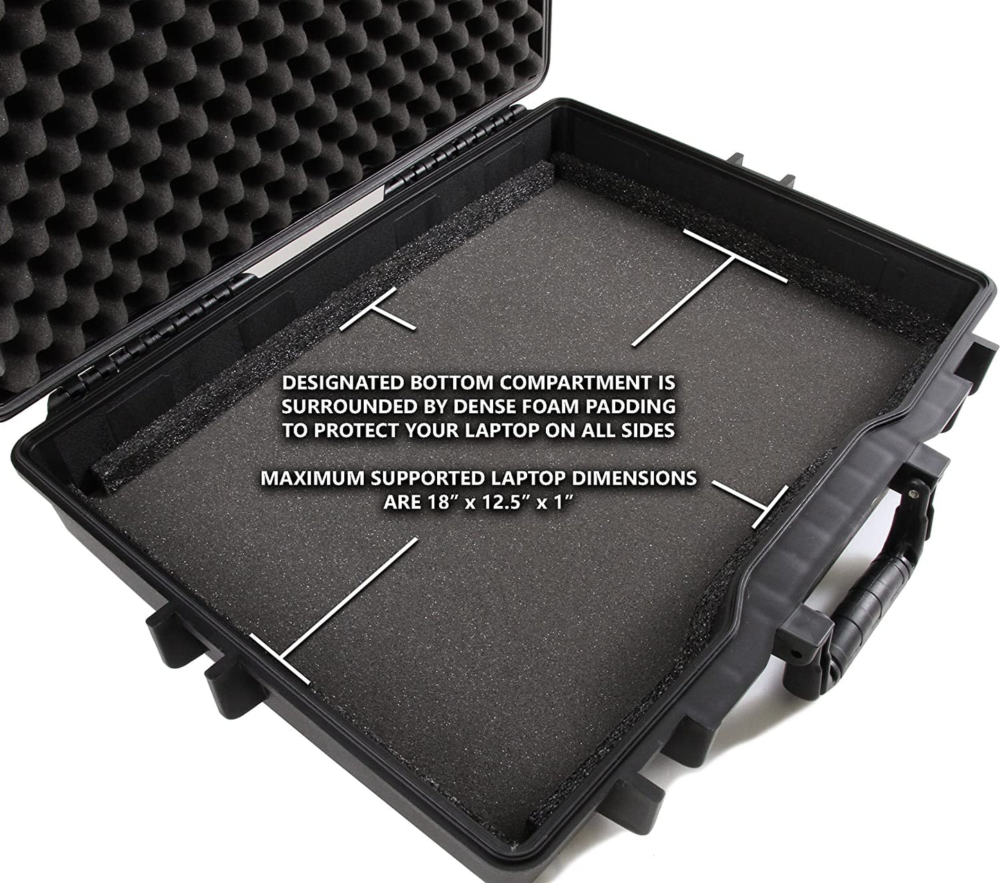 15.6 - 17 inch Waterproof Laptop Hard Case Compatible with Razer Blade Gaming Laptops Razer Blade 15, Razer Blade Pro 17, Razer Blade Stealth and More