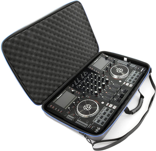 Protective Studio Case Compatible with Numark NVii Dj Controller, Numark NV/NV2 Serato DJ Controllers - Hard Shell EVA Protection with Shoulder Strap