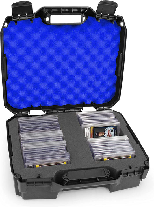 Graded Card Storage Box Compatible with 60+ BGS PSA SGC FGS Graded Sports Cards