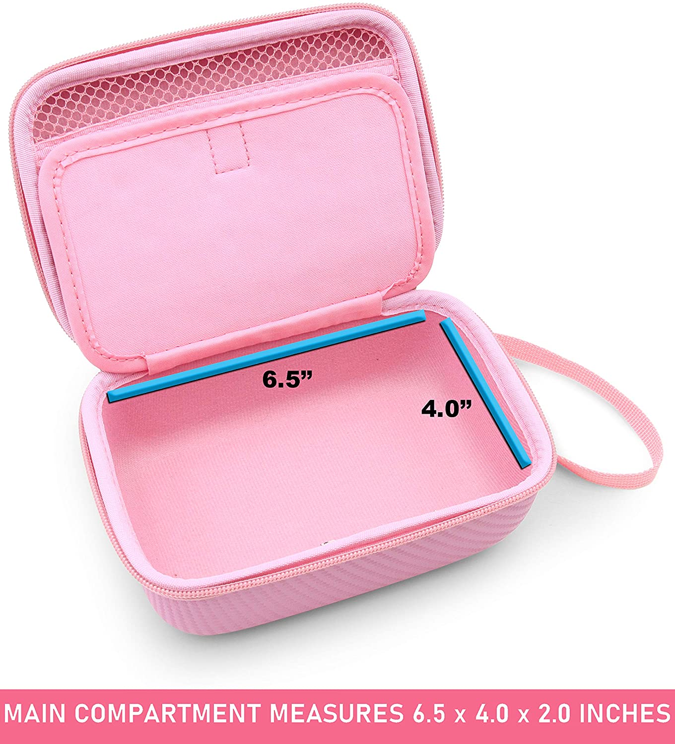 Print Camera Case Compatible with Kidizoom Print Cam and Paper Refill Accessories - Includes Carry Case Only for Instant Camera