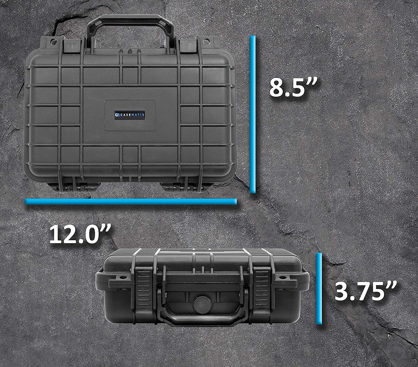 Waterproof Storage Case Compatible with NETGEAR Nighthawk M1/M5 Mobile Hotspot Router - Airtight Protection with Dual Locks & Padlock Holes