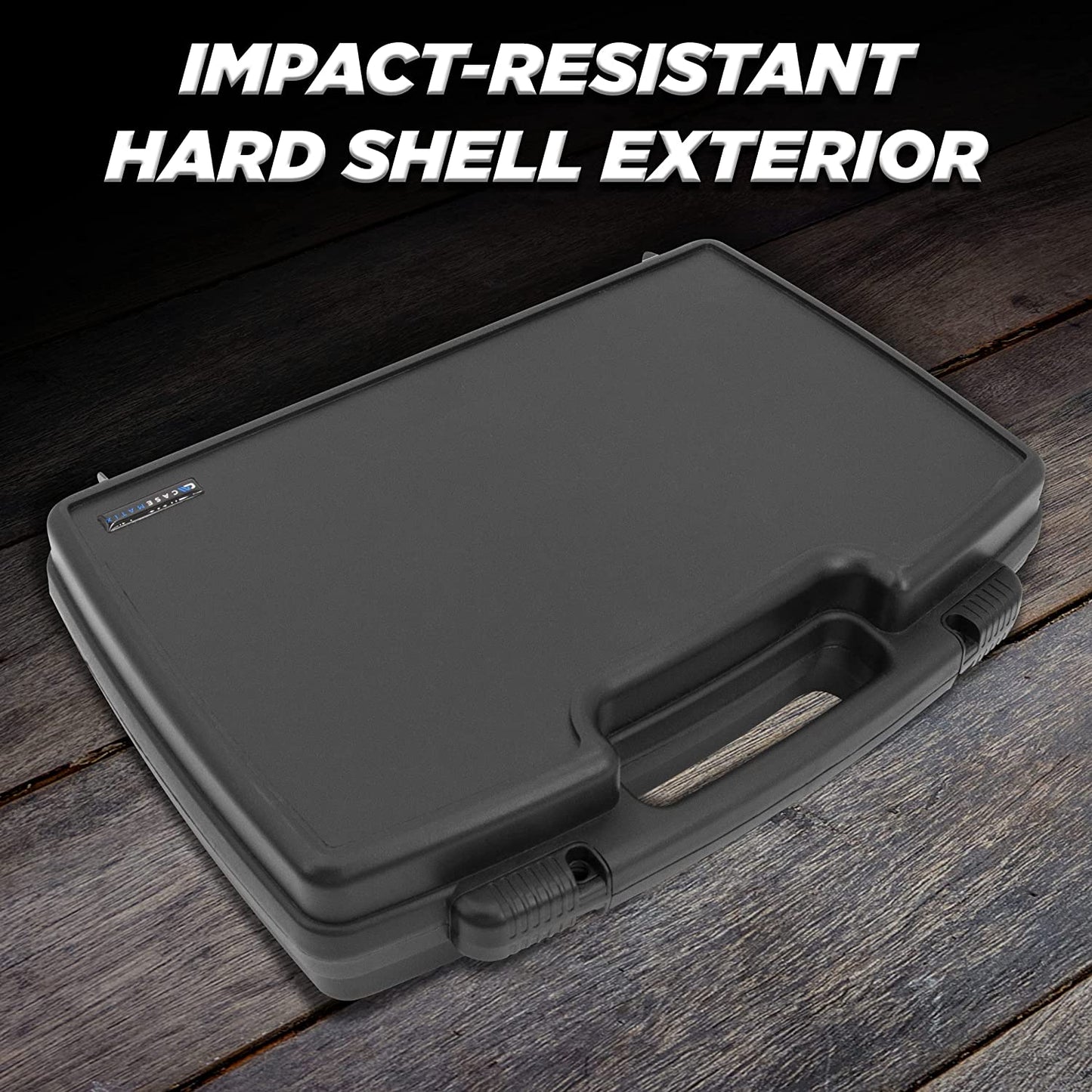 Portable Hard Case Compatible with Elgato Stream Deck Pedal and Accessories - Hard Shell Carrier with Customizable Foam Interior and Carry Handle