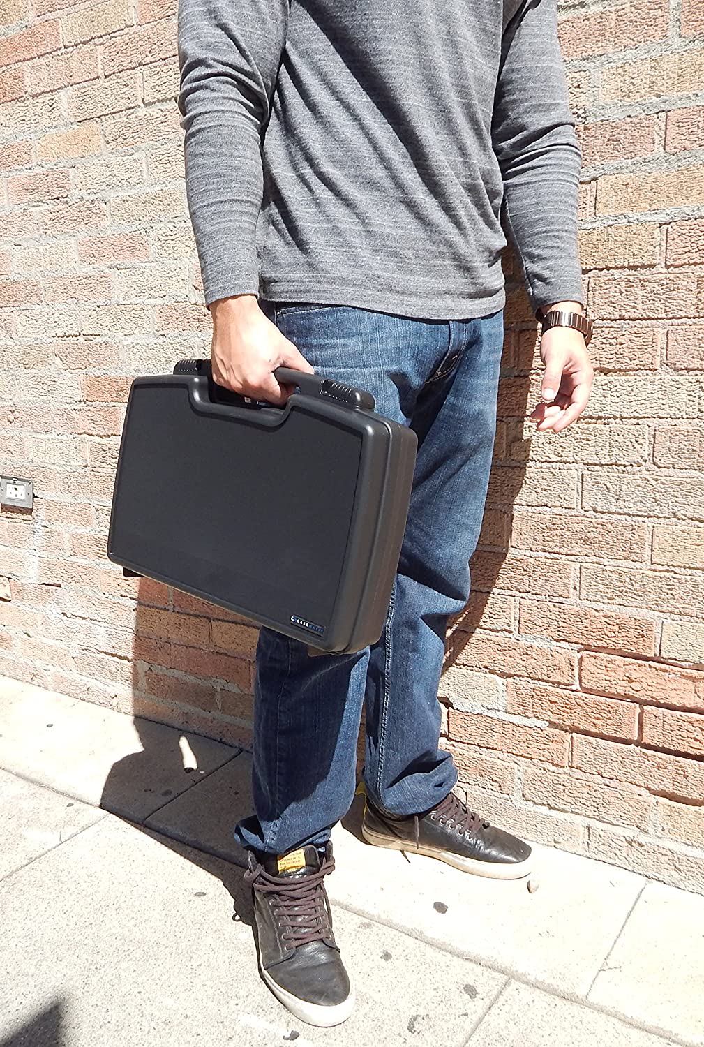 Mini Drone Travel Case Compatible with Parrot Airborne Night or Cargo MiniDrone with Hull Bumpers, Charger, Battery and More in Hard Shell Protection