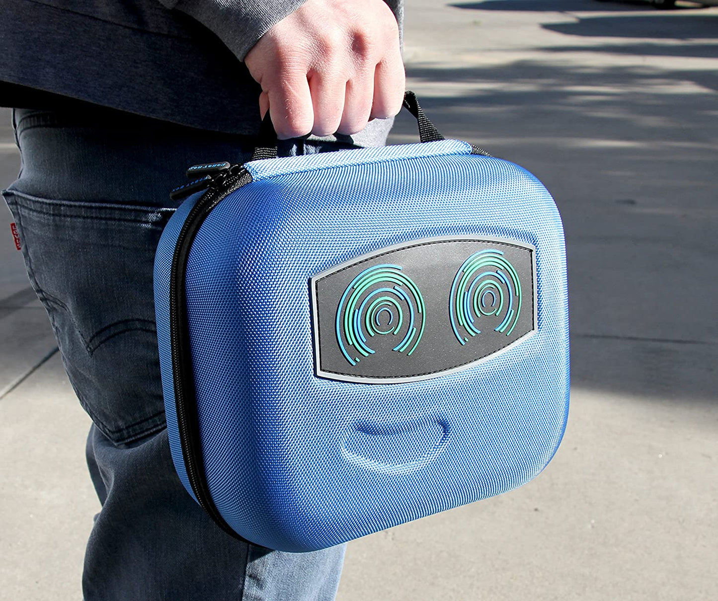 Robot Case Compatible with 4 Ninja Bots Battle Bots and Ninja Toys Accessories, Includes Case Only