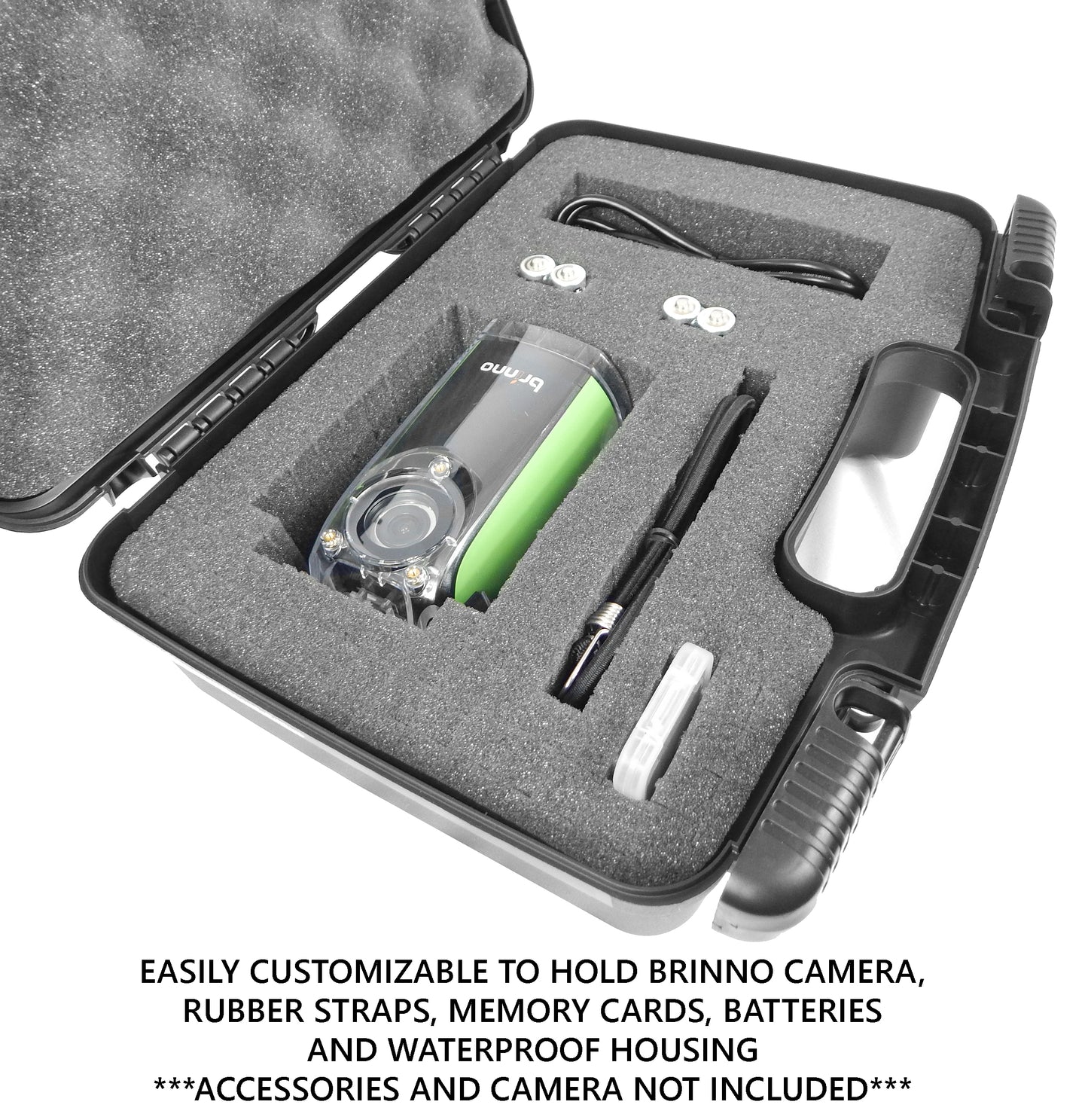 Time Lapse Camera Case Compatible with Carry Brinno BCC100 Construction Camera - Protective Hard Shell Storage with Customizable Foam
