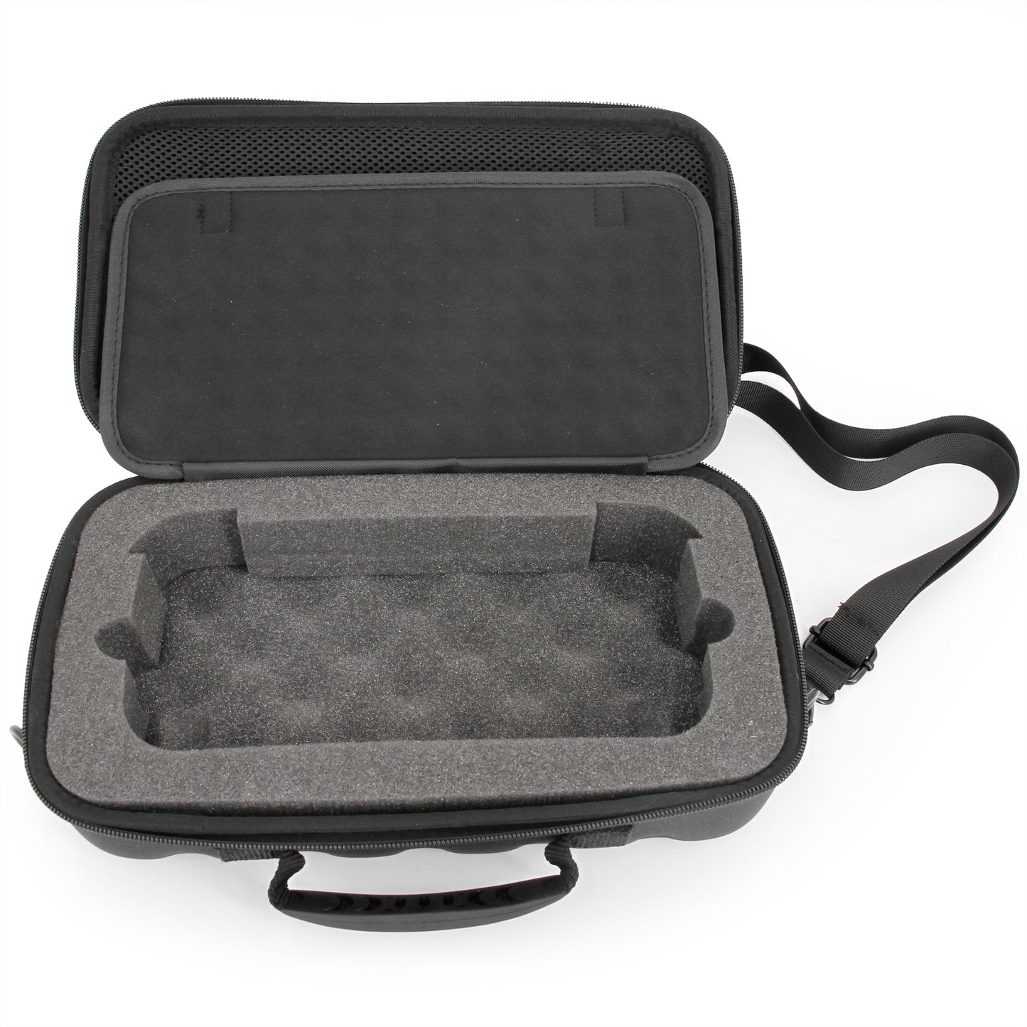 Travel Case Compatible with Logitech G Cloud Gaming Handheld Console and Portable Handheld Gaming Accessories in Precision Cut Foam