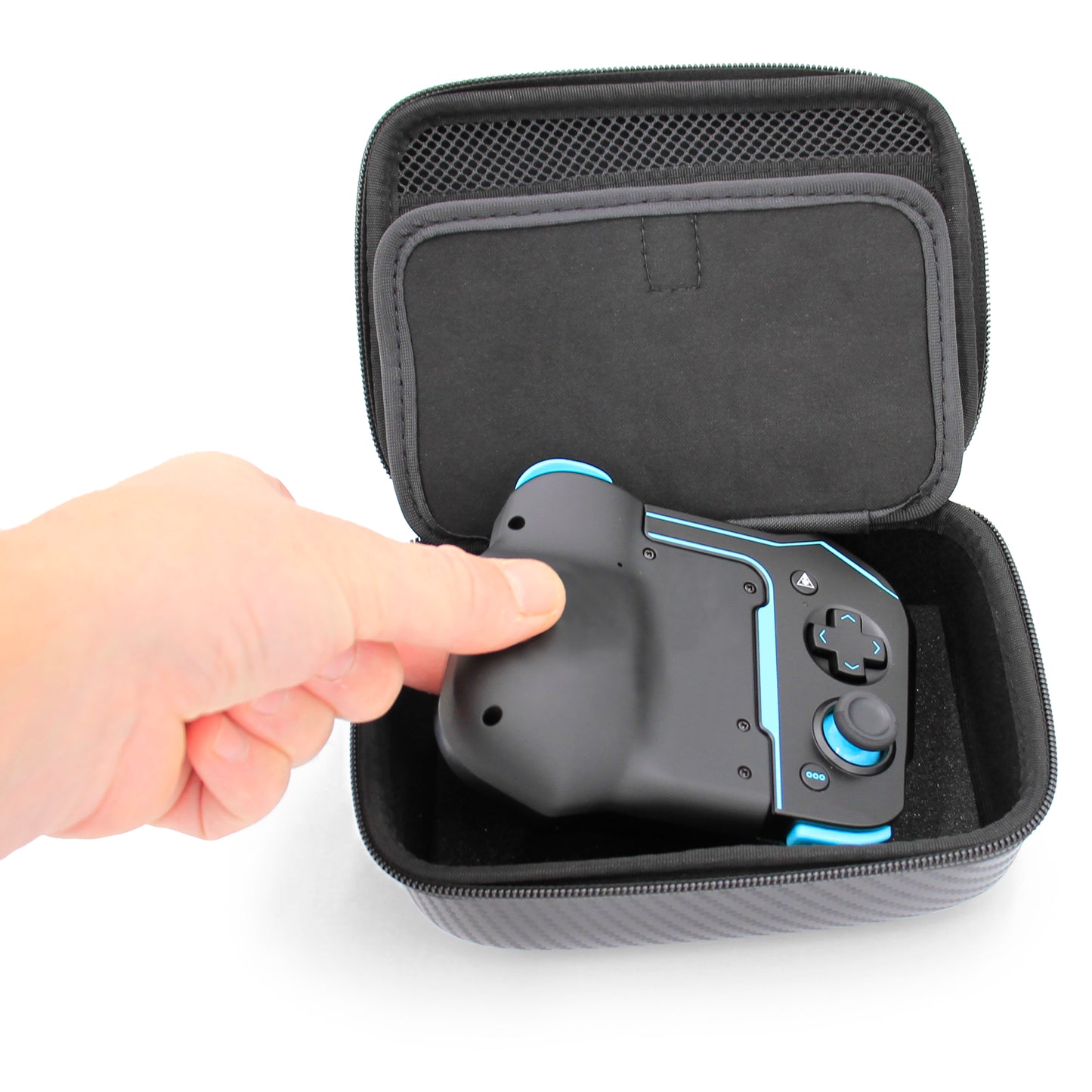 Travel Case Compatible With Turtle Beach Atom Mobile Gaming Controller for Android or Cloud Gaming, Includes Carry Case Only