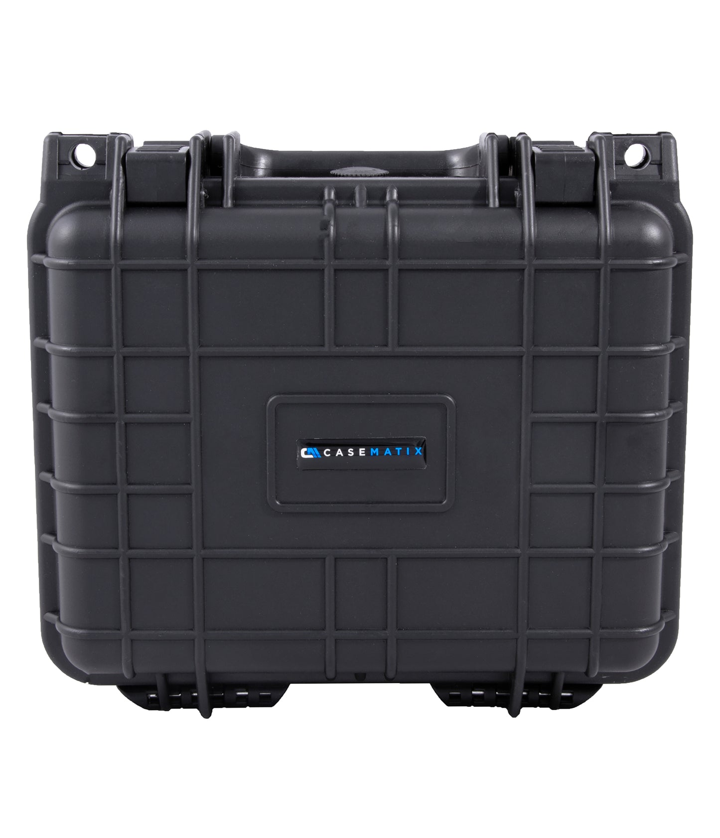 11" Waterproof Hard Travel Case - Crushproof Protection with Customizable Foam, Padlock Rings & Pressure Valve Technology
