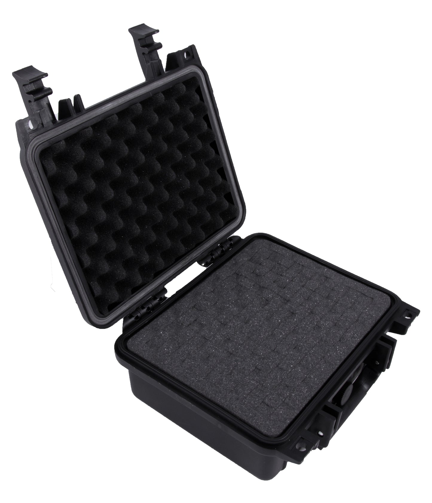 11" Waterproof Hard Travel Case - Crushproof Protection with Customizable Foam, Padlock Rings & Pressure Valve Technology