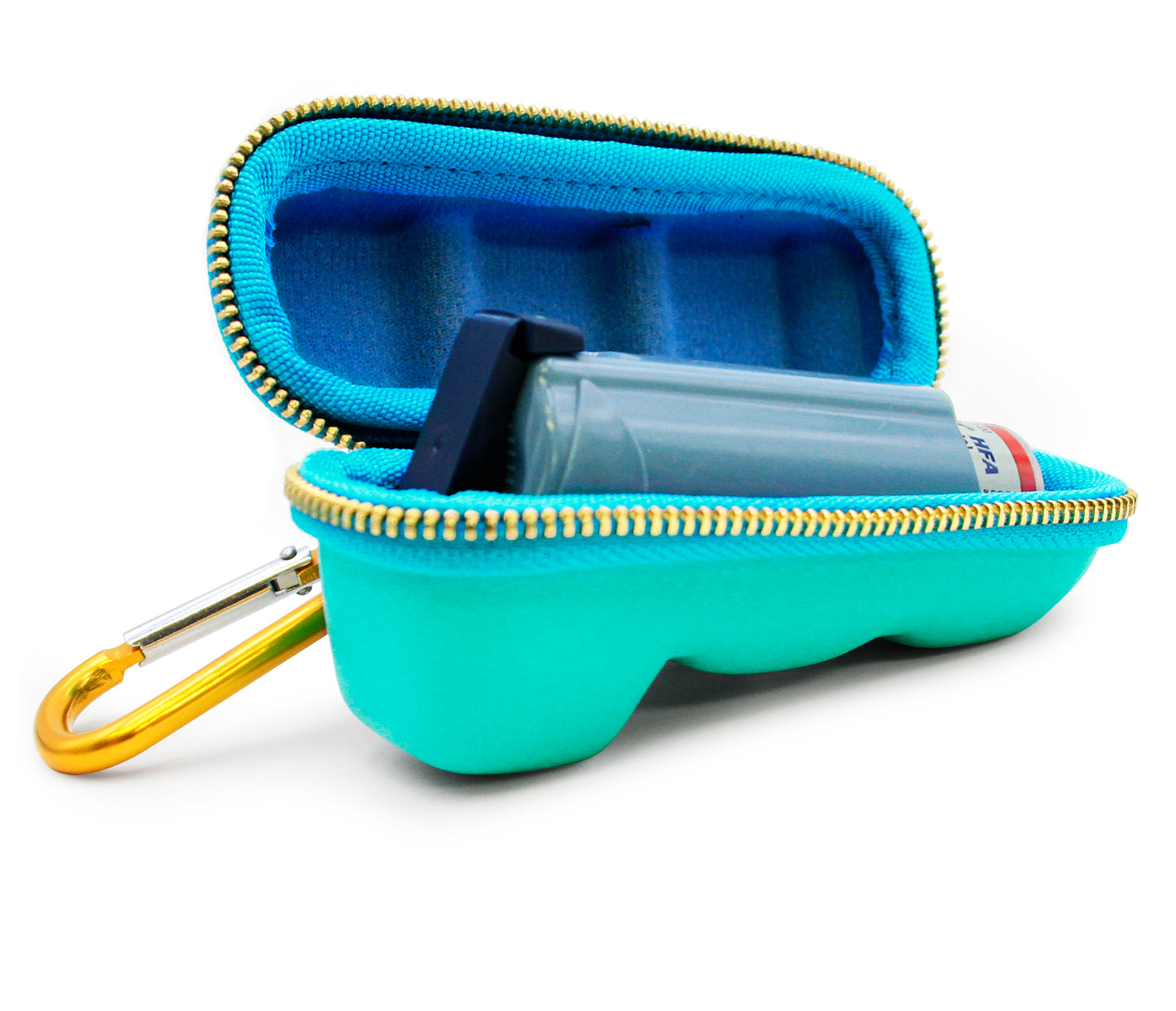 Asthma Inhaler Case - Professional Protection Travel Case for Standard Inhalers with Color Options