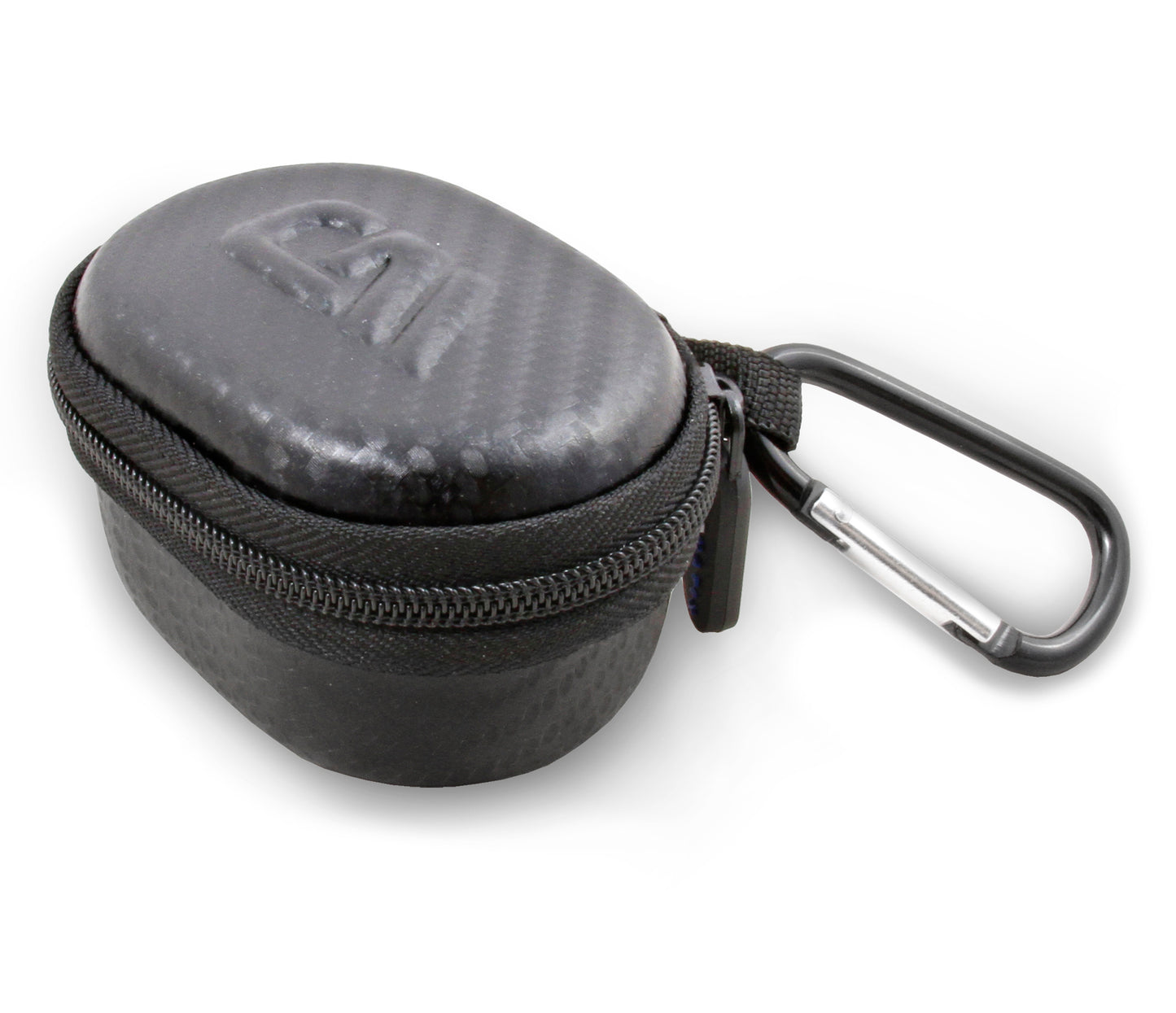 Portable Earbud Case Compatible with Samsung Galaxy Buds Live or Buds+ True Wireless Earbuds Bluetooth, Clip On Carabiner Impact Protection