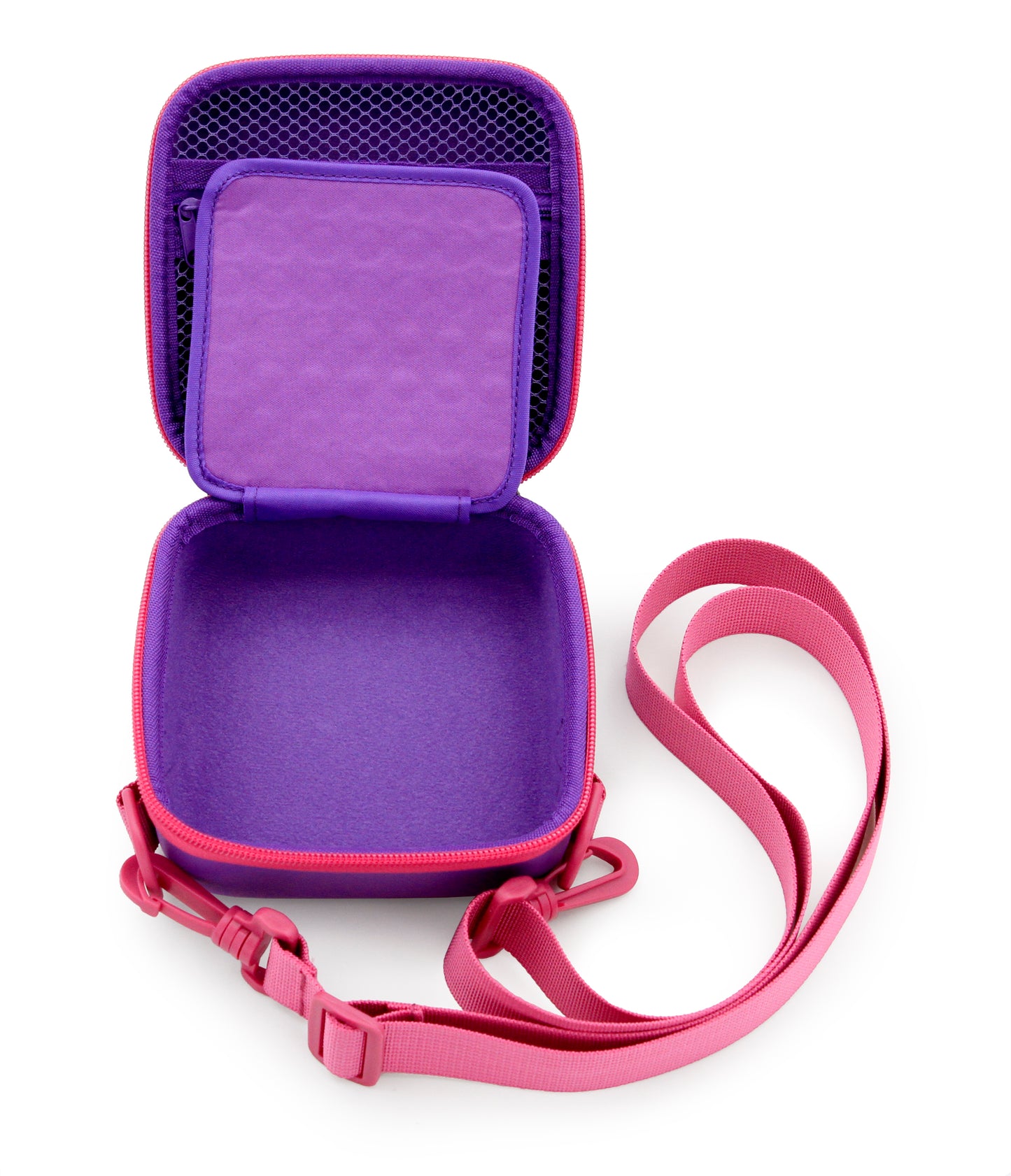 5.25" Hard Shell EVA Travel Case with Wrist Strap - Fits Accessories up to 4.5” X 4.5” X 2"