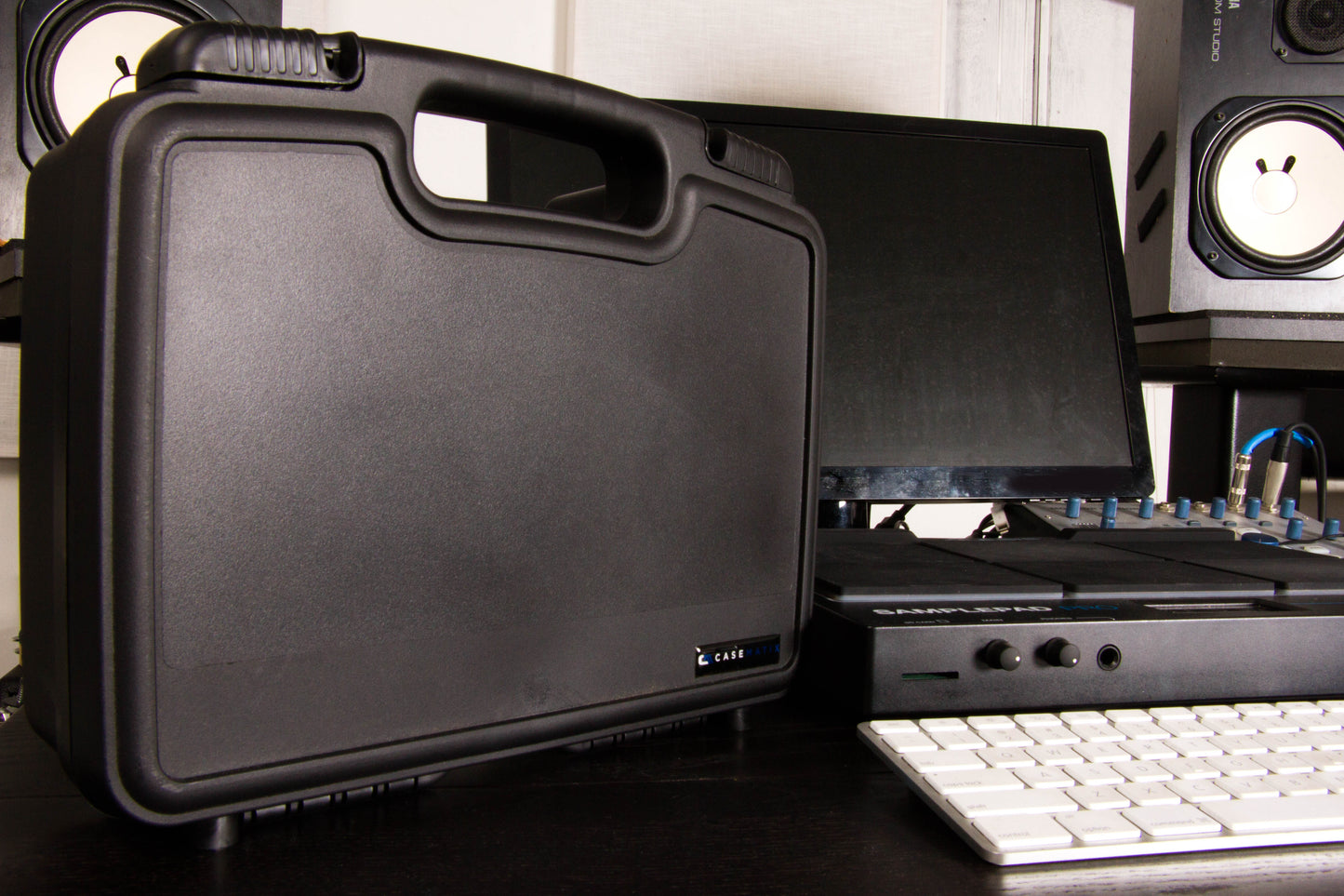 Handheld Recorder Storage Case Compatible with Tascam DR-05x/DR-40x Recorders - Customizable Foam Interior with Tri-Layer Protection - Case Only