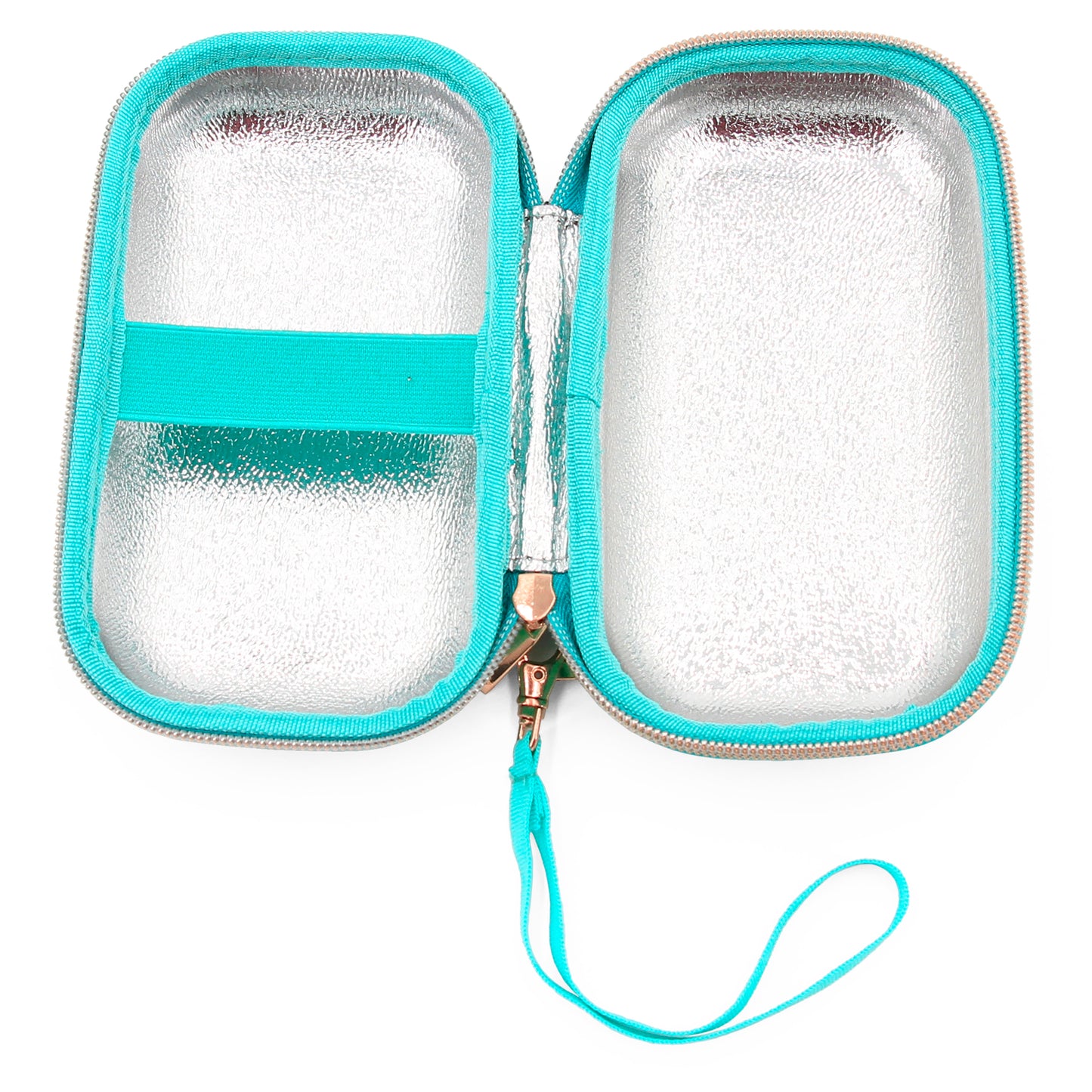 Insulated Travel Bag Case for Children and Adults Compatible with Inhalers, Epipens and Other Medical Devices- Includes Case Only with Mylar Lining
