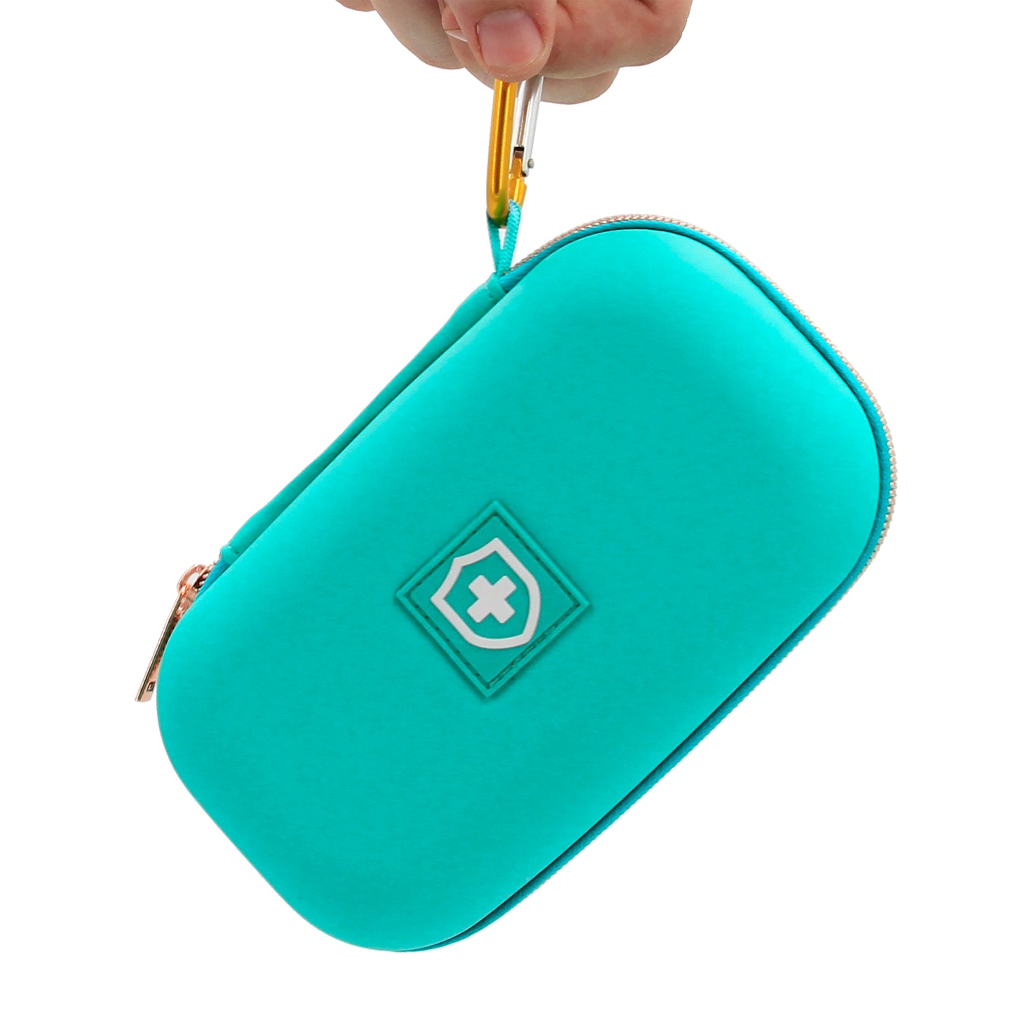 Insulated Travel Bag Case for Children and Adults Compatible with Inhalers, Epipens and Other Medical Devices- Includes Case Only with Mylar Lining