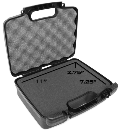 Microphone Case Compatible with Audio-Technica ATR2500x, AT2020, AT2035, AT4050, AT5040, AT5047 & More, Customizable Hard Shell Travel Case
