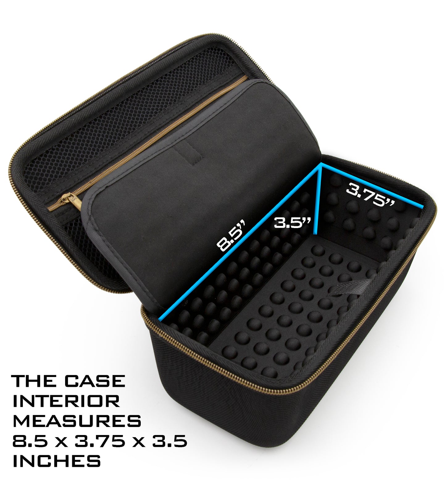 Carry Case Compatible with LG xboom Grab Portable Bluetooth Speaker Signature Sound by will.i.am and Charging Audio Accessories - Case Only