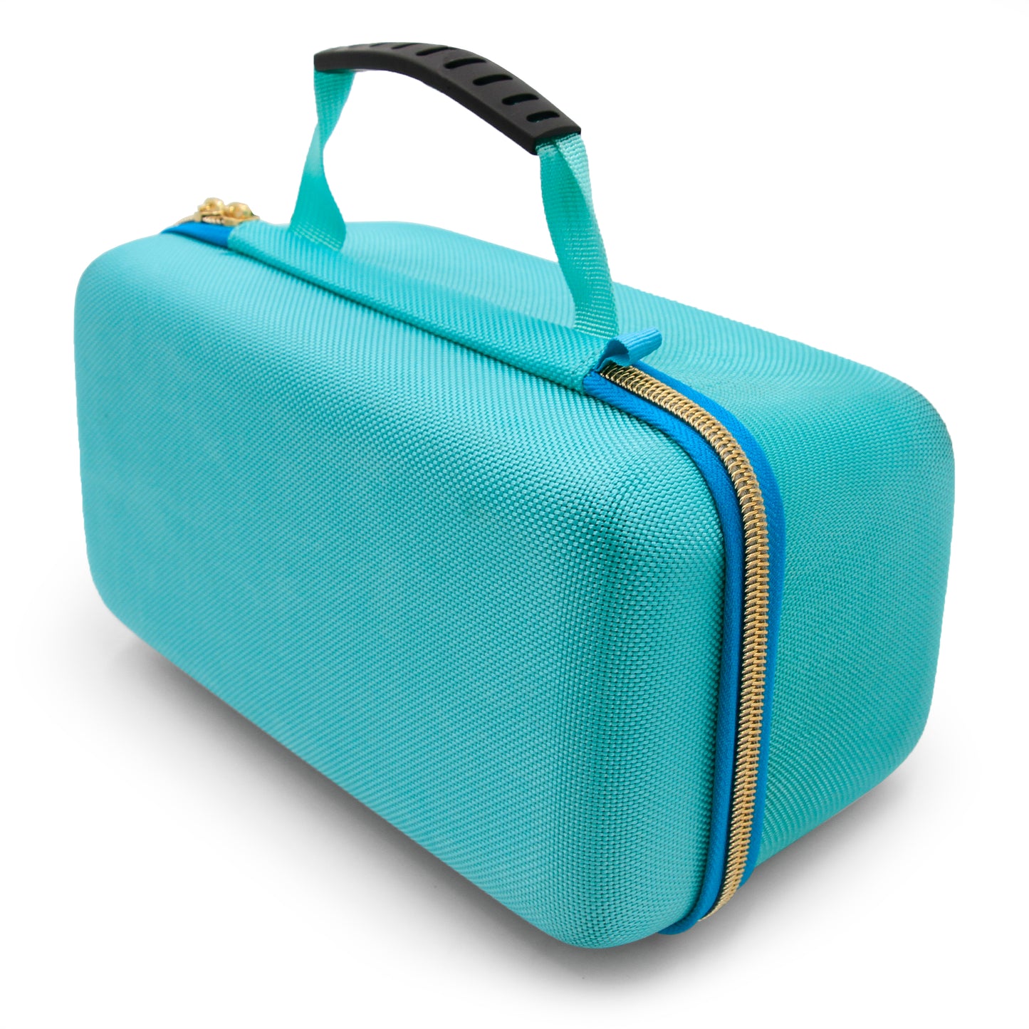 Clipper Case Holds Up to 3 Clippers, Hair Buzzers, Trimmers or T-Finisher Up to 8.5" - Travel Barber Case Only, Turquoise