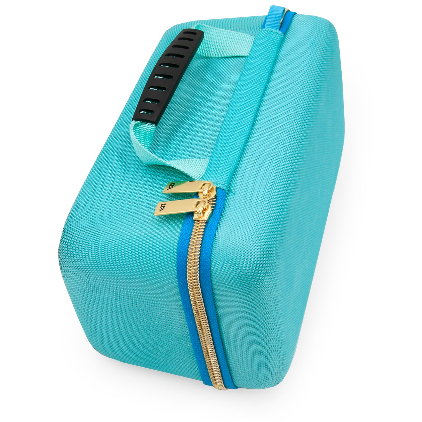 Clipper Case Holds Up to 3 Clippers, Hair Buzzers, Trimmers or T-Finisher Up to 8.5" - Travel Barber Case Only, Turquoise