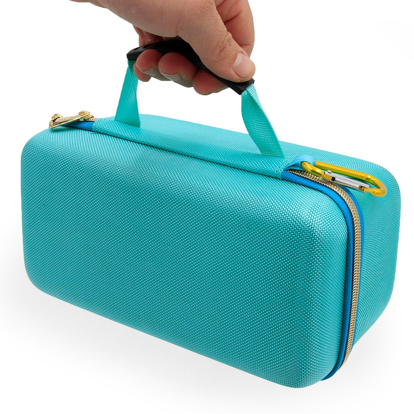 Travel Carrying Case Compatible with Sonos Play Portable Speaker – Hard Shell EVA Storage with Padded Non-Scratch Interior, Handle & Carabiner