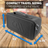 CASEMATIX Travel Case Fits Meeting Owl 3, 2, Standard, Pro and Meeting Camera 360 Video Conference Accessories - Carrying Case Only for Owl 360 Camera