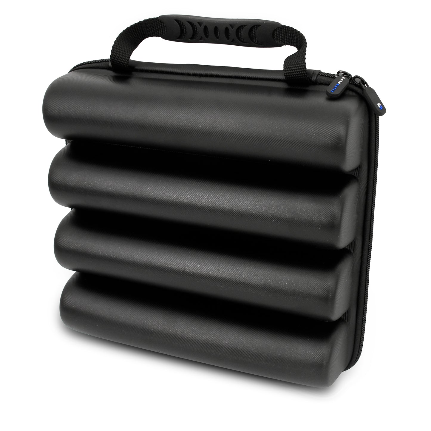 Wireless Microphone Case Compatible with Four Microphones Up To 10.75" by Sennheiser, Shure and More - Mic Case for Travel with Lid Storage