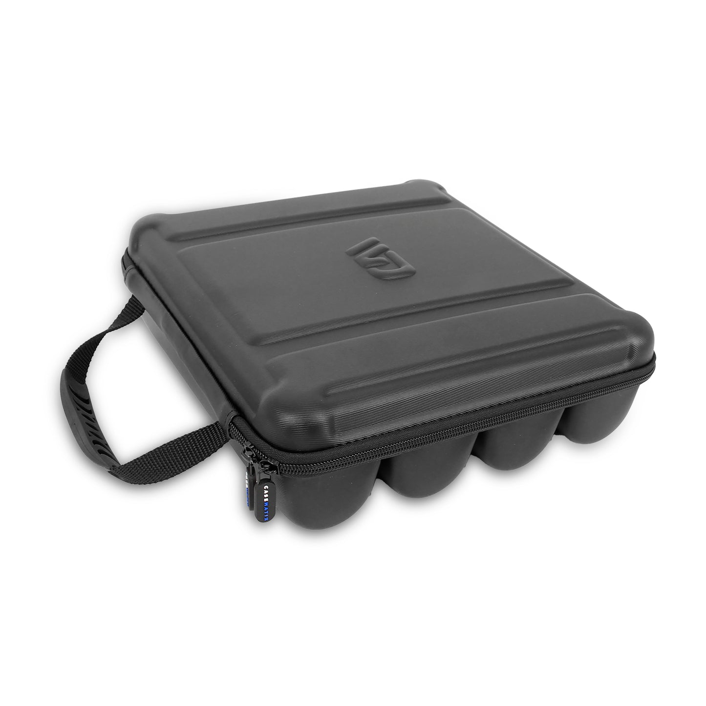 Wireless Microphone Case Compatible with Four Microphones Up To 10.75" by Sennheiser, Shure and More - Mic Case for Travel with Lid Storage