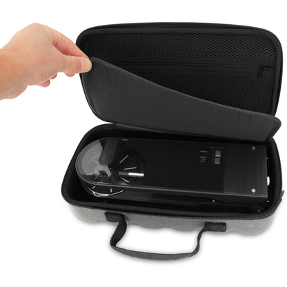 Audio-Technica Sound Burger Case - Protective Travel Case for AT-SB727 Portable Turntable - Black or Grey Options