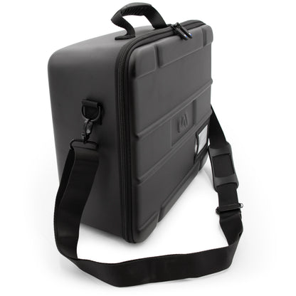Rock Collection Travel Case - 144 Slot Rock Collection Box with Four Protective Foam Trays, Crystal Storage and Travel Case with Shoulder Strap