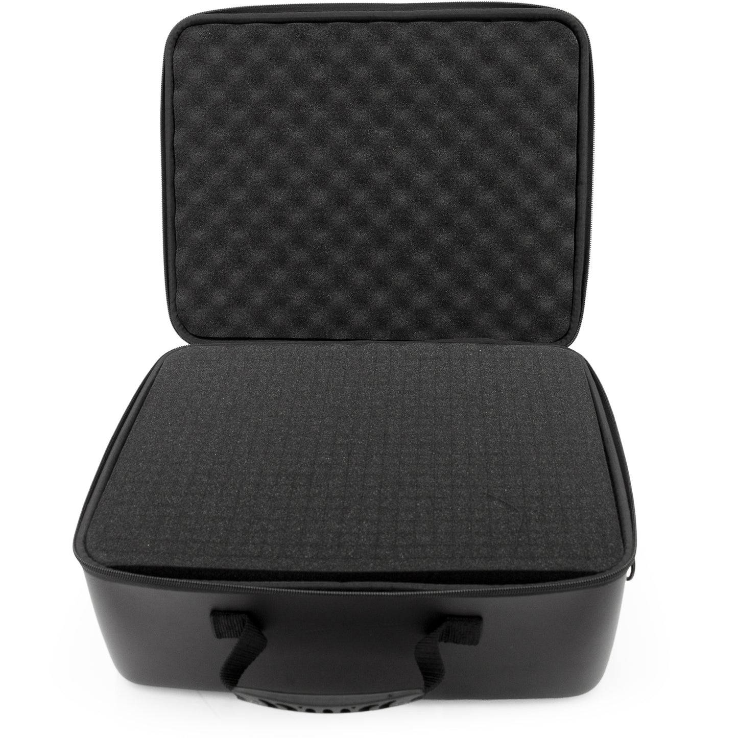 Gun Case Pistol Range Bag - Durable EVA Gun Bag with Two Layers of Customizable Foam for Up To 4 Handguns with Shoulder Strap