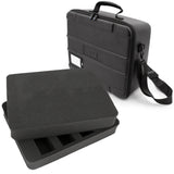 CASEMATIX Wireless Microphone Case With Foam Compatible With 8 Sennheiser, Shure Wireless Mic System Microphones, Receivers and More