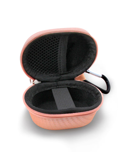 Storage Case Compatible with Plaud Notepin Ai Wearable Voice Recording Transcription Device and Charging Accessories - Rose Gold Case Only