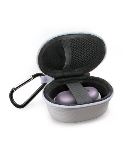 Travel Case Compatible with Plaud Notepin Ai Wearable Voice Recording Transcription Device and Charging Accessories - White Case Only