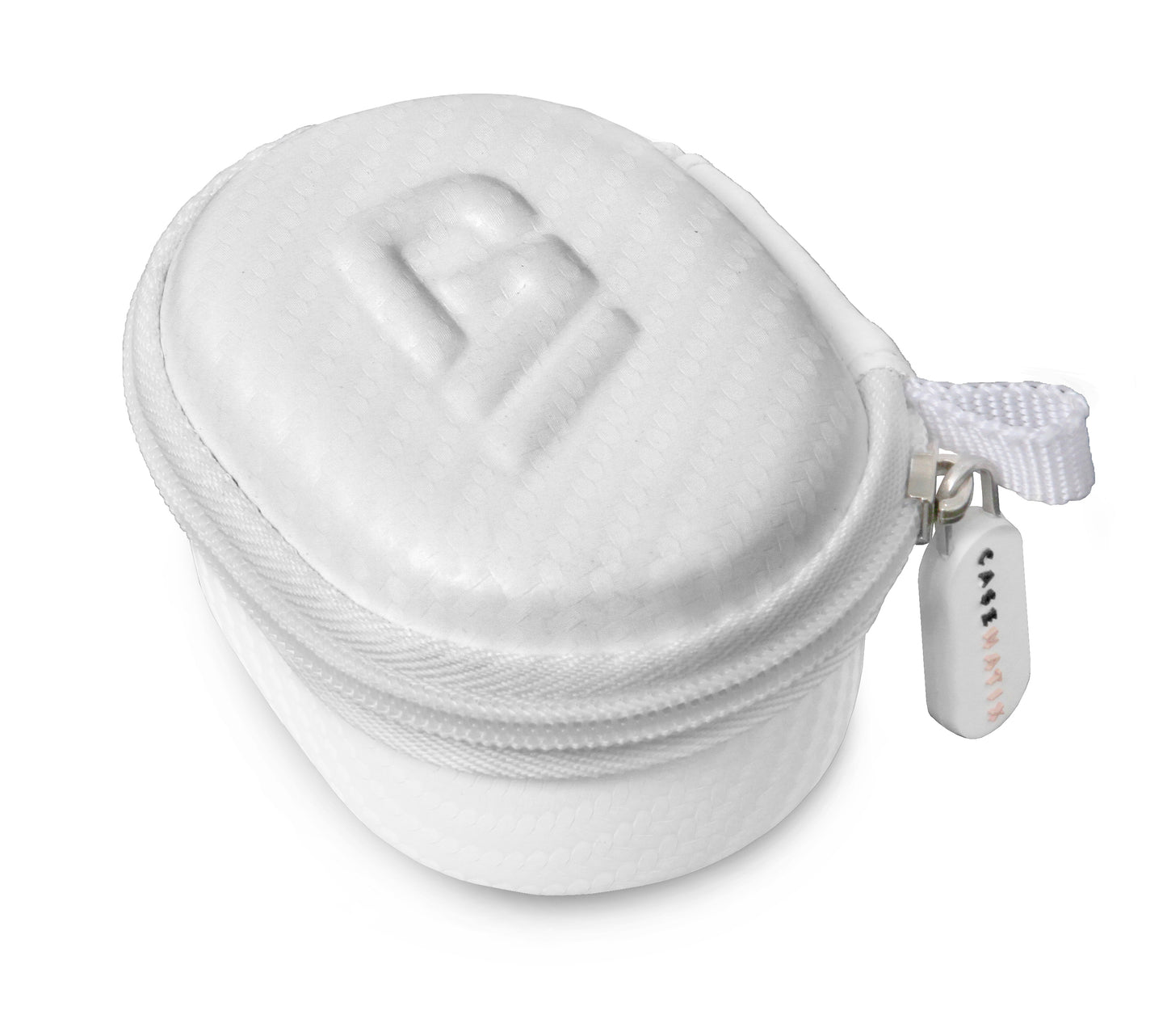 Travel Case Compatible with Plaud Notepin Ai Wearable Voice Recording Transcription Device and Charging Accessories - White Case Only