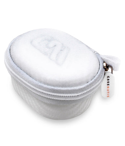 Travel Case Compatible with Beats Solo Buds True Wireless Earbuds – EVA Hard Shell with Carabiner, Compact Earbud Storage (Case Only)