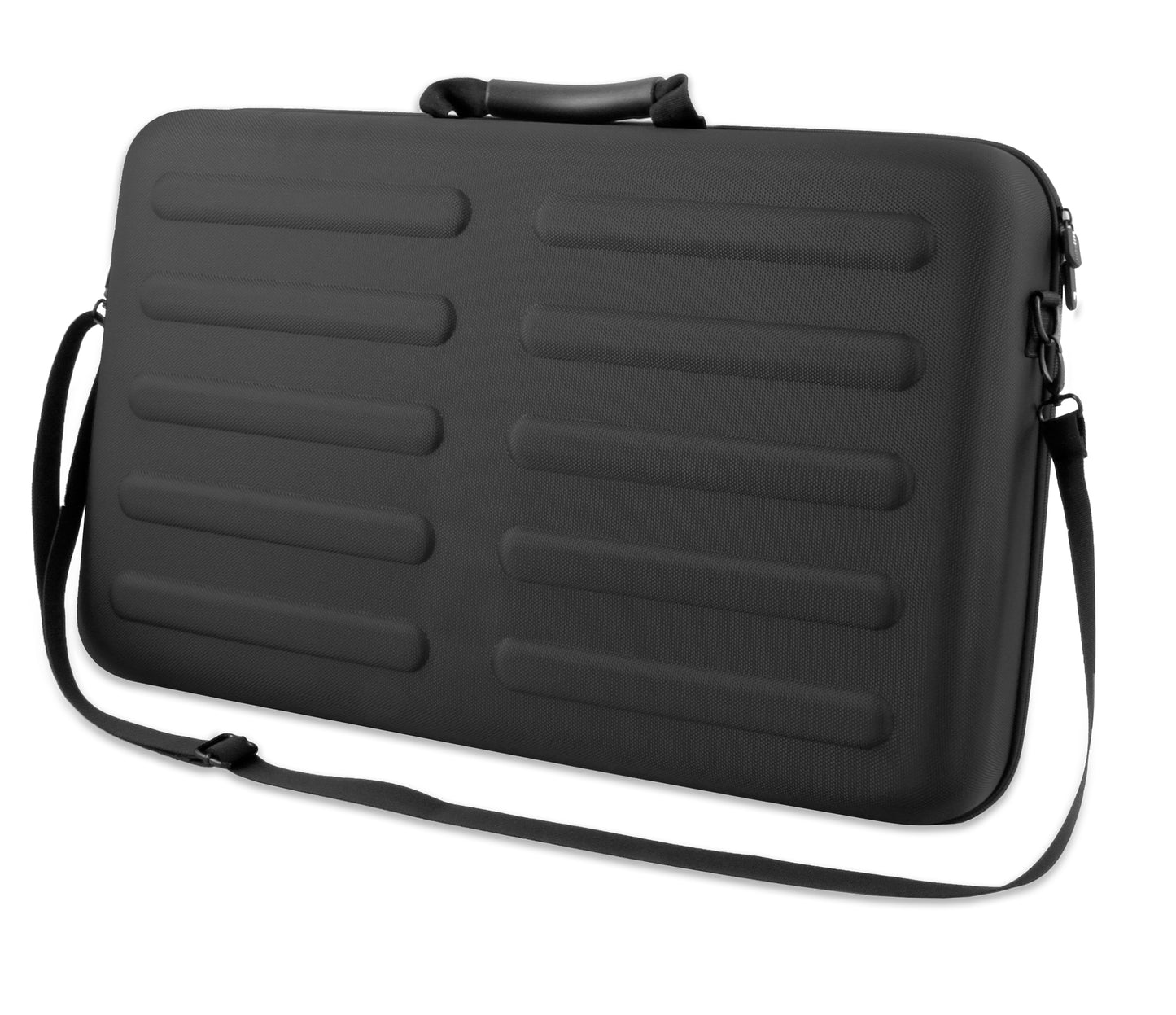 Carrying Case Compatible with Pioneer DJ DDJ-FLX4 Serato DJ Controller, DDJ-REV1 Rekordbox Mixers and Cables - Padded EVA Controller Case Only