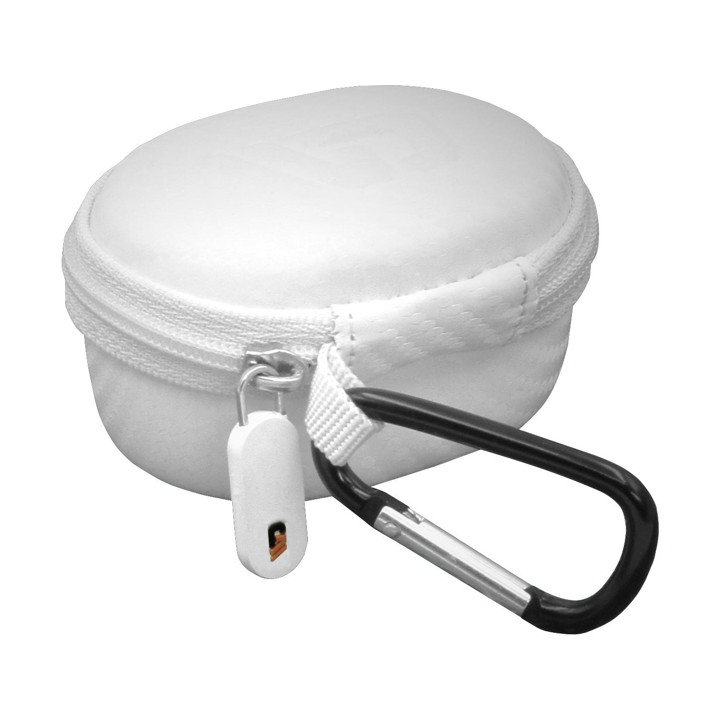 Travel Case Compatible with Plaud Notepin Ai Wearable Voice Recording Transcription Device and Charging Accessories - White Case Only