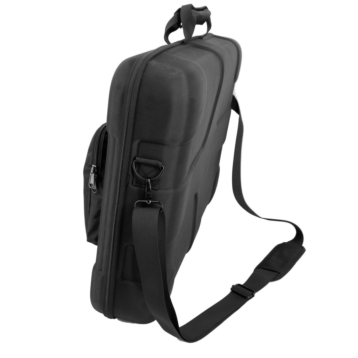 DJ Controller Mixer Gig Bag – Hard Shell Travel Case with Storage, Fits Most DJ Controllers up to 25"x17"x3.5", Portable Carry Case for DJ Gear