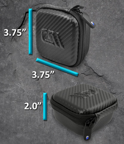 Hard Carrying Case Compatible with Timekettle W4 Pro AI Interpreter Earbuds - EVA Travel Case with Elastic Strap for Translation Earbuds, Case Only