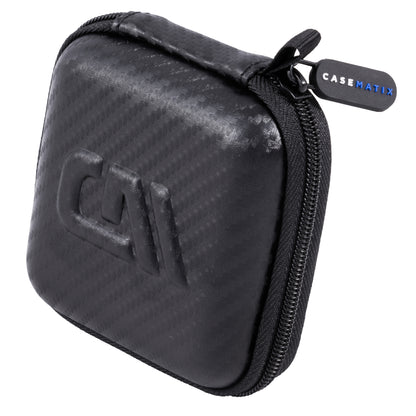 Carry Case Compatible with Rabbit R1 AI Personal Assistant Device Pocket Companion - EVA Hard Shell with Accessory Pocket & Wrist Strap for Travel