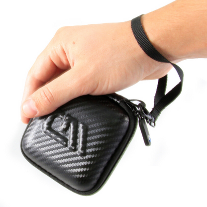 Carry Case Compatible with Rabbit R1 AI Personal Assistant Device Pocket Companion - EVA Hard Shell with Accessory Pocket & Wrist Strap for Travel