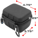 CASEMATIX Discreet Clip On Travel Case Compatible with Up to Three Naloxone Nasal Spray Applicator Kits, Includes Clip On Case Only