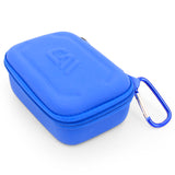 CASEMATIX Carry Case Compatible with Moonbird Moonbuddy Guided Meditation and Breathing Device, USB-C Cable and More - Includes Blue Storage Case Only