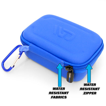 Carry Case Compatible with Moonbird Moonbuddy Guided Meditation and Breathing Device, USB-C Cable and More - Includes Blue Storage Case Only