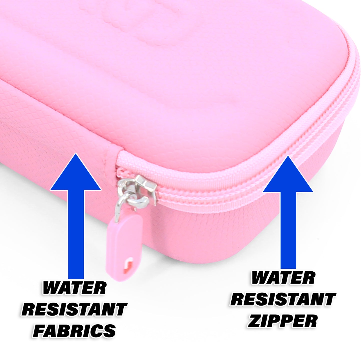 Carry Case Compatible with The Moonbird Moonbuddy Guided Meditation and Breathing Device, USB-C Cable and More - Includes Pink Case Only