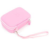 CASEMATIX Travel Case Compatible with Zoleo Satellite Communicator - Includes Hard Shell Case with Wrist Strap for Satellite Messenger, Pink(Copy)